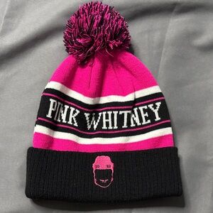 Pink Whitney vodka Pom-Pom Beanie